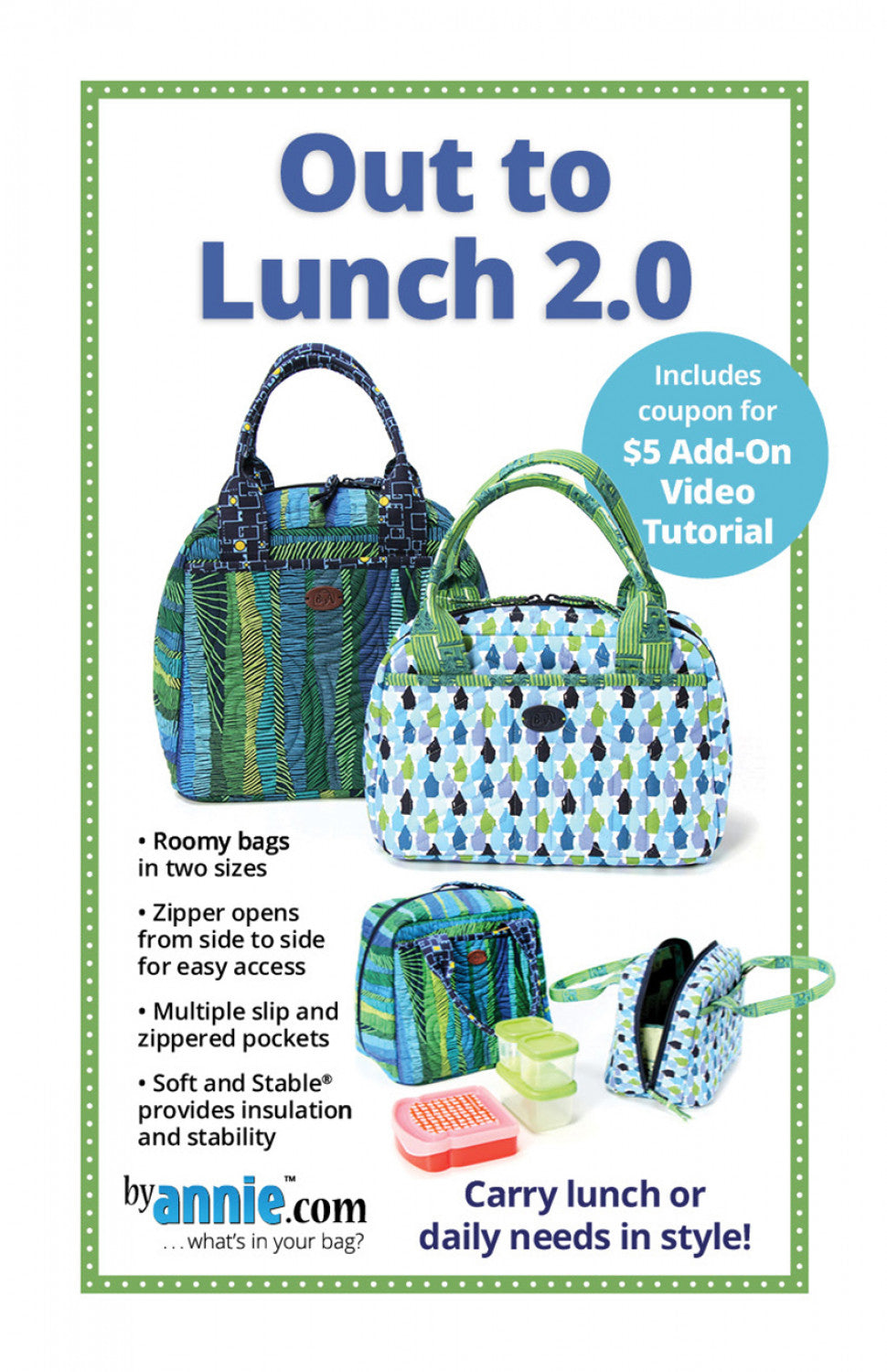 Out to Lunch 2.0 - ByAnnie Patterns