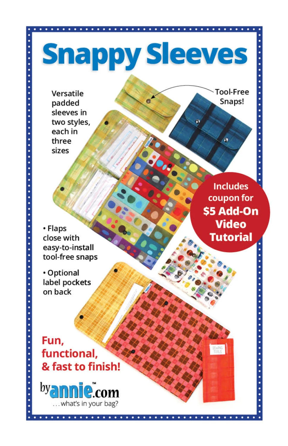 Snappy Sleeves - ByAnnie Patterns