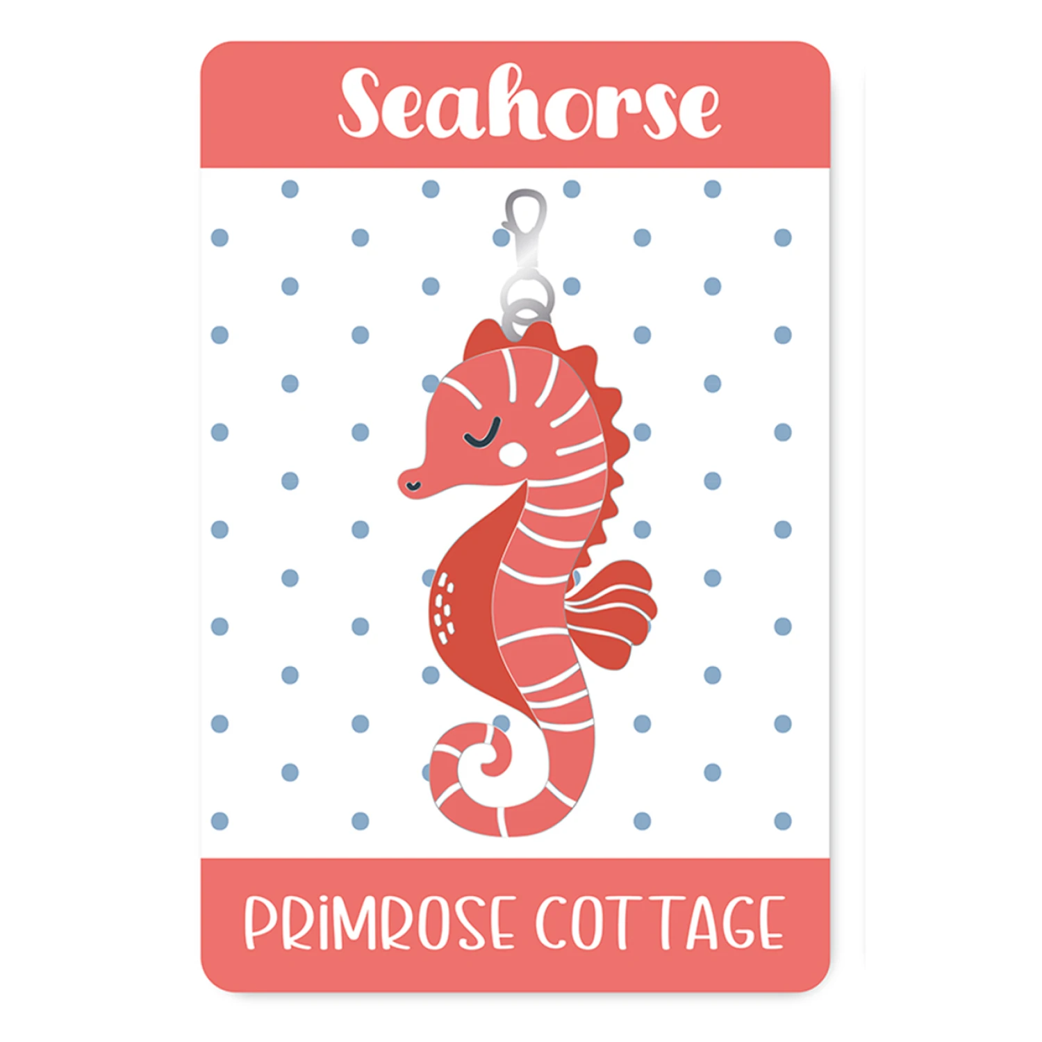 Seahorse Enamel Charm # PCM-038