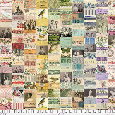 Free Spirit Fabrics - Multi Palette by Tim Holtz - PWTH320.MULTI - Multi Collage