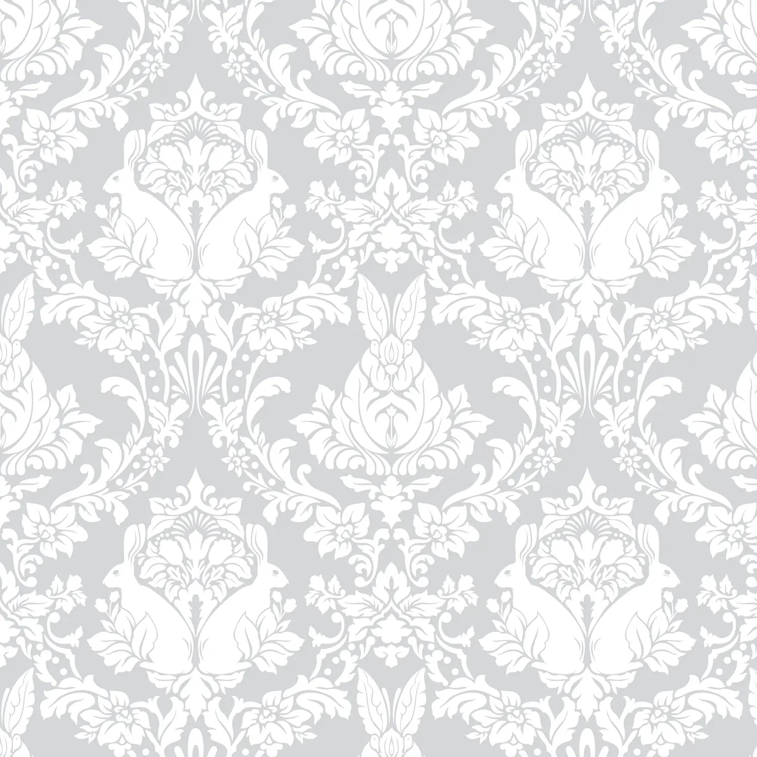 Tula Pink Whisper Ghost Bunny Fabric Yardage