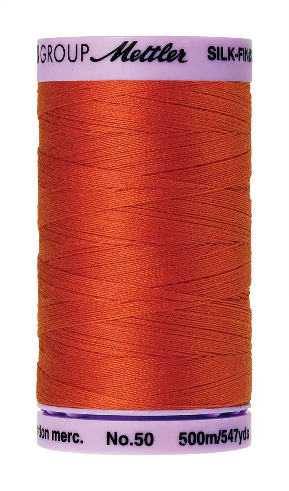 Mettler Cotton Silk Finish 50wt Paprika