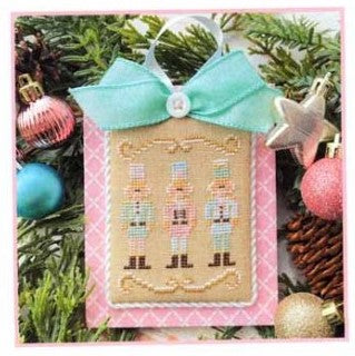 Pastel Ornament Part 2: Nutcracker Trio Cross Stitch Pattern by Country Cottage Needleworks