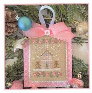 Pastel Ornament Part 7: Christmas Gingerbread Cross Stitch Pattern by Country Cottage Needleworks