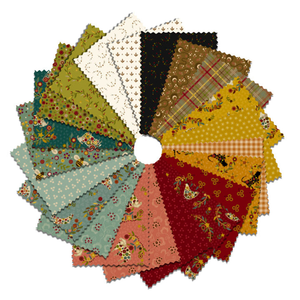 Pennyberry Farm Fat Eighth Bundle by Kim Diehl for Henry Glass Fabrics