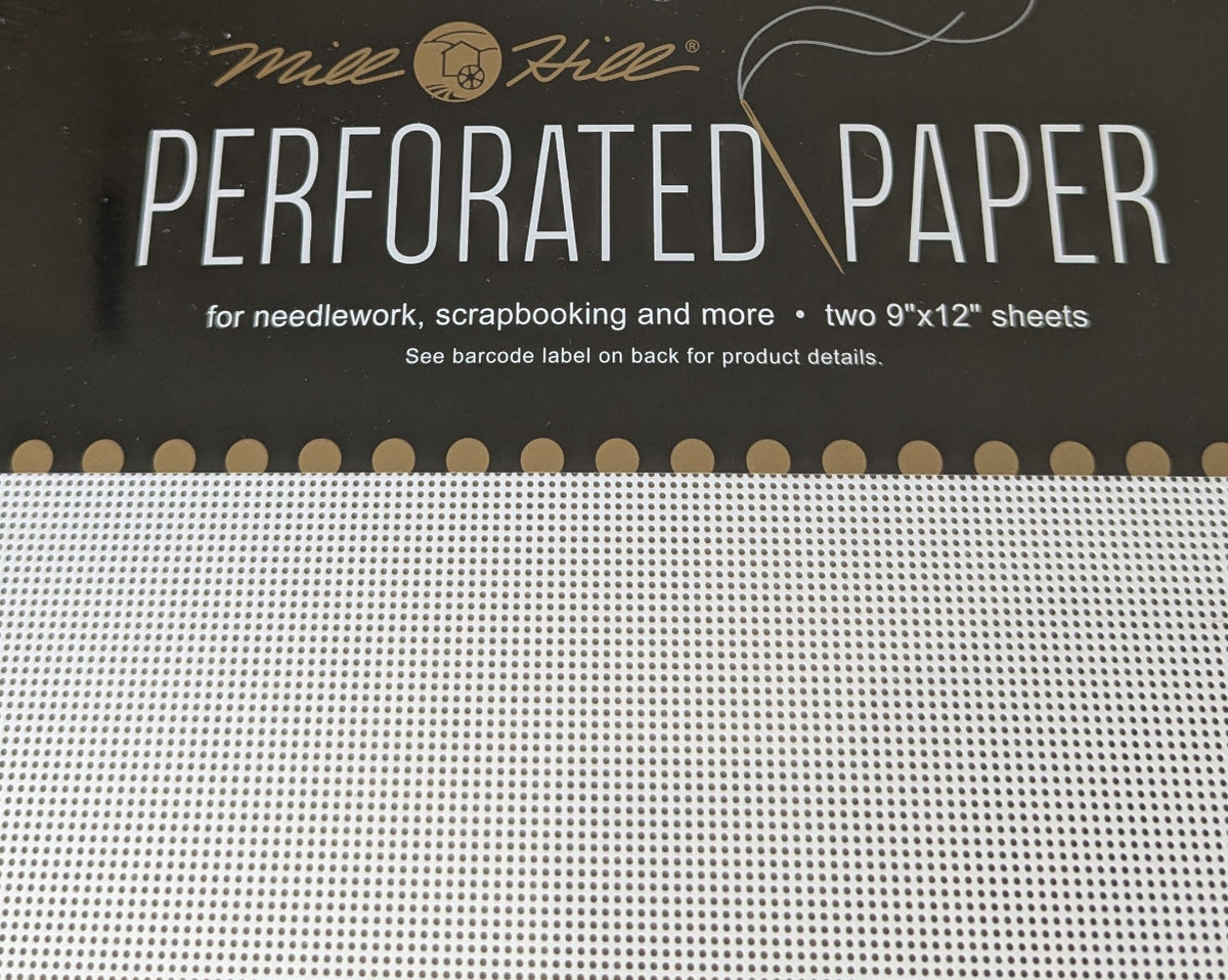 14 Count White Perforated Paper by Mill Hill