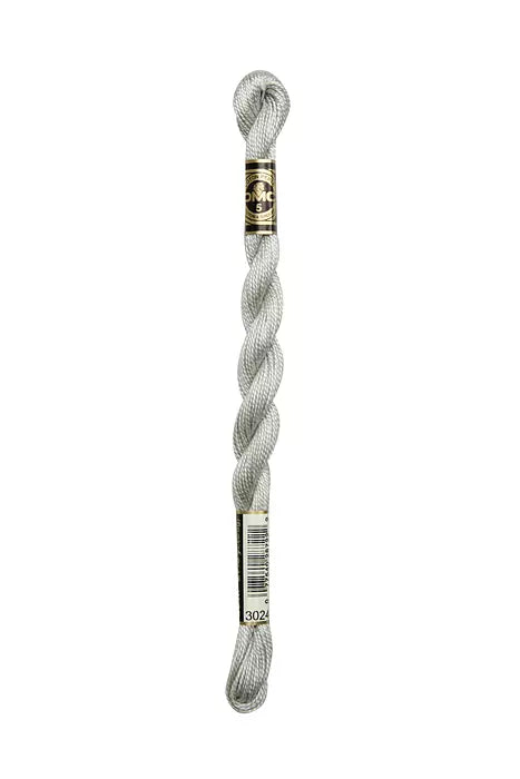 DMC 3024 Silver Linings Perle #5 Cotton