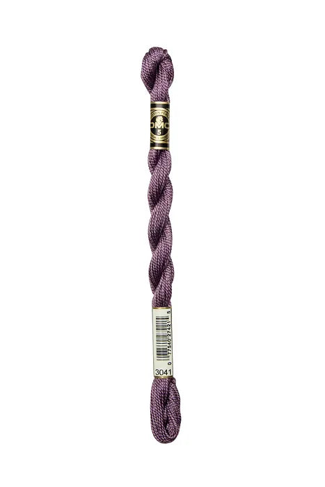 DMC 3041 Pinkish Grey Perle #5 Cotton