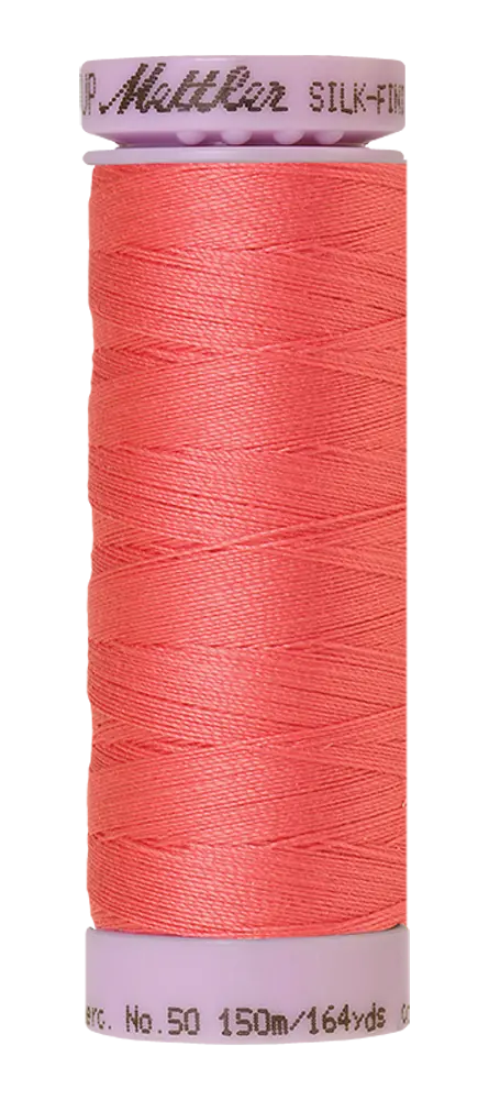 Mettler Cotton Silk Finish 50wt 150m Persimmon