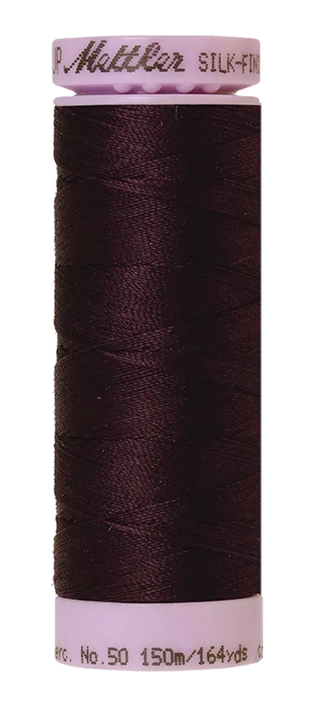 Mettler Cotton Silk Finish 50wt 150m Plum Perfect