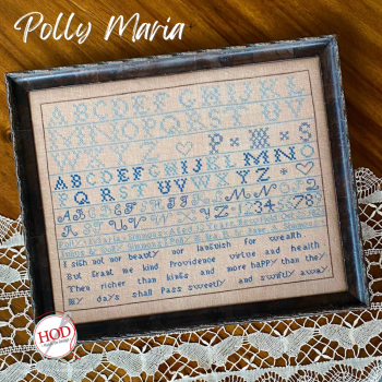 Polly Maria Cross Stitch Pattern by Hands On Design