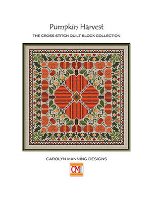 Pumpkin Harvest Cross Stitch Pattern by CM Designs