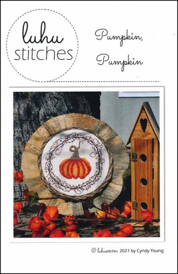 Pumpkin, Pumpkin Cross Stitch Pattern by Luhu Stitches