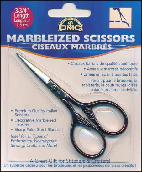 Purple Essence Marbelized Embroidery Scissors by DMC