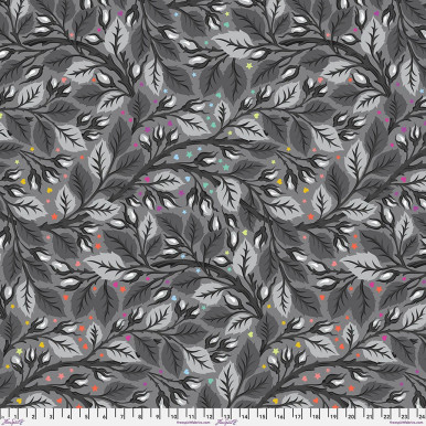 Wideback Fabric (108") - FreeSpirit Fabrics - Graywork by Tula Pink - QBTP020.SHADOW