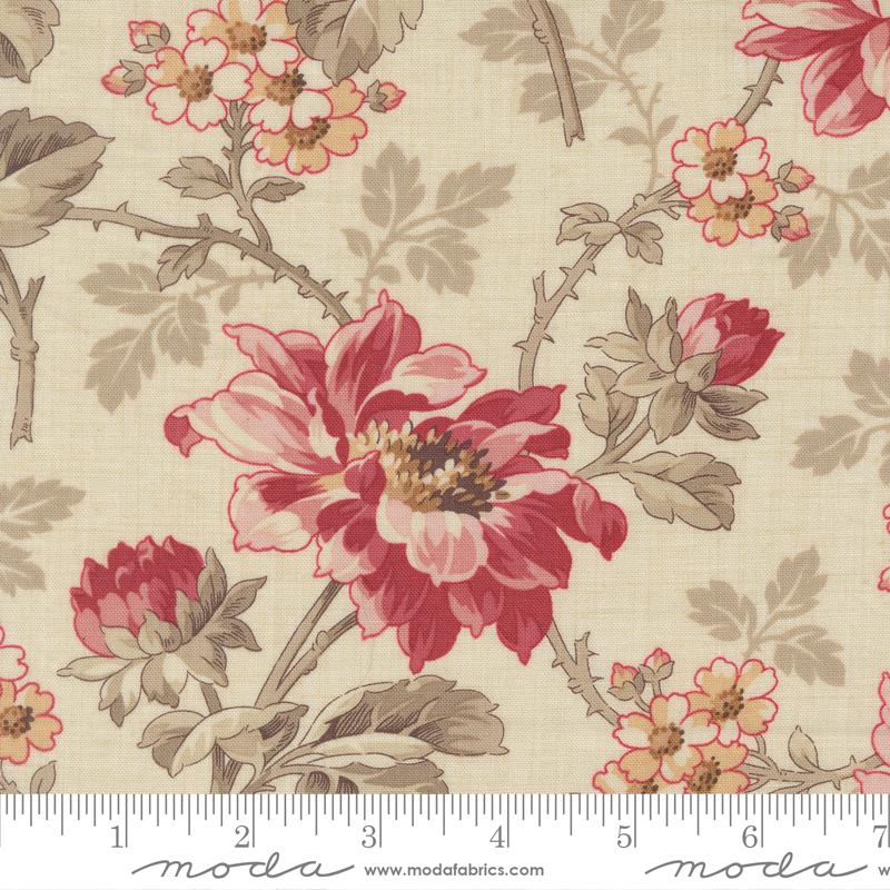 Joie De Vivre - Pearl Floral 513980-11 - Quilting Fabric