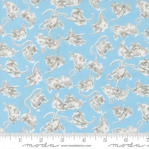 A Cat Named Stitch - Sky Georgie 55341-12 - Quilting Fabric