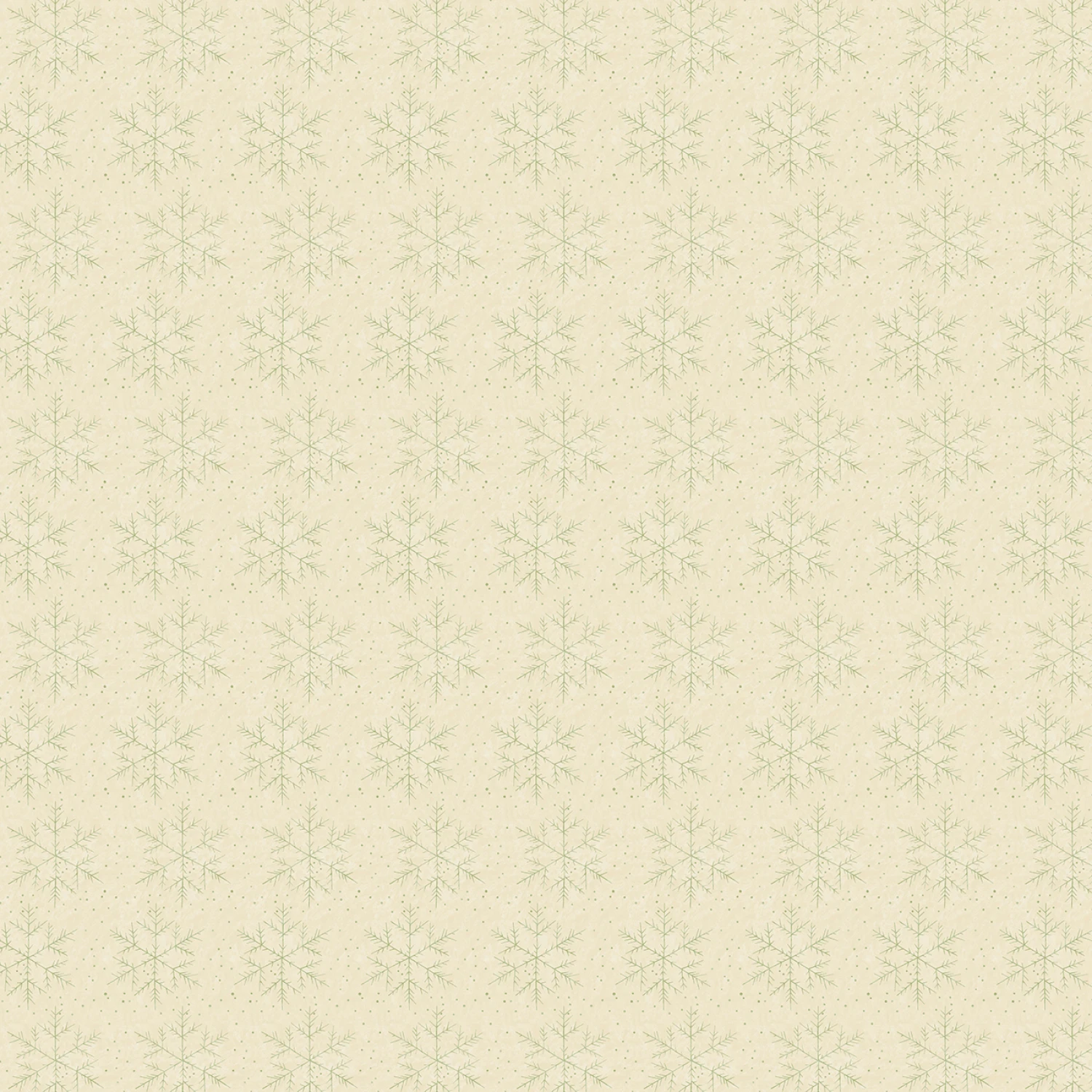 Snow Flurry - Snowflake Cream #A-10300-LG - Quilting Fabric