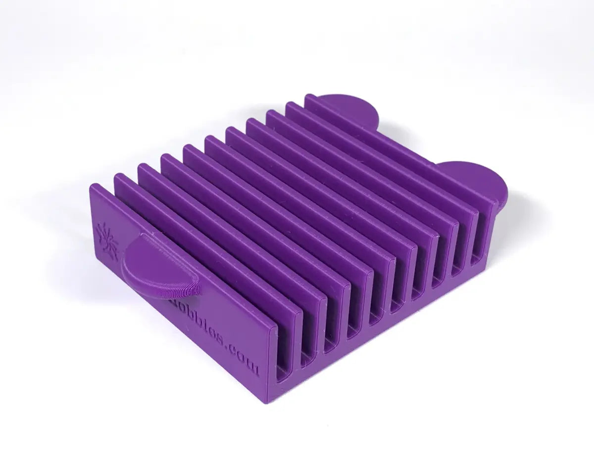 Ruler Stand 10 Slot 3in Purple