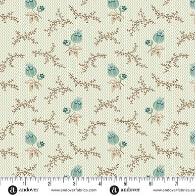 CLEARANCE Andover Fabrics - Fernshaw by Max and Louise Pattern Co - A-1028-T