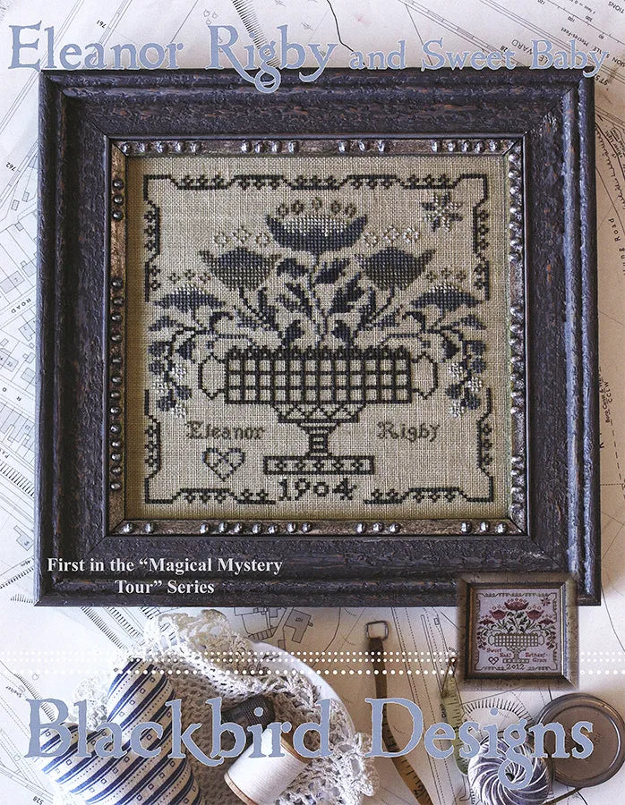 Eleanor Rigby and Sweet Baby Magical Mystery Tour 1 Cross Stitch PatternBlackbird Designs