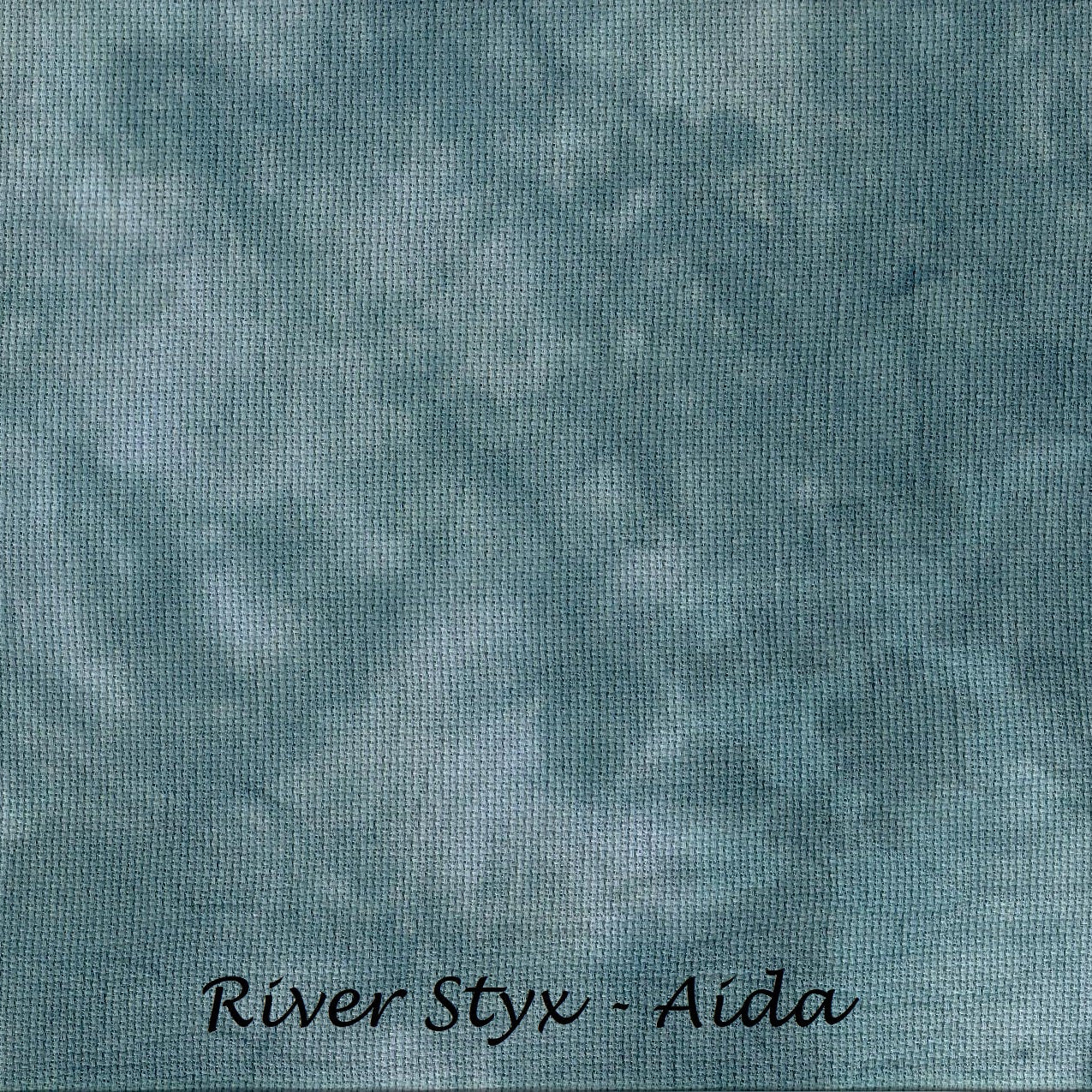 Pre-Order: River Styx (16ct aida) Fat Quarter | Under the Sea (ships late Sept)