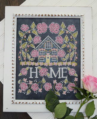 Rose Cottage Cross Stitch Pattern by Hands On Design