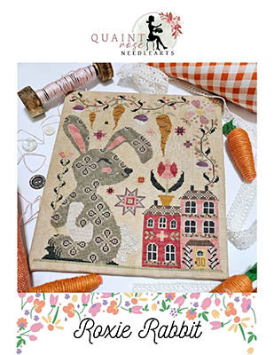 Roxie Rabbit by Quaint Rose NeedleArts