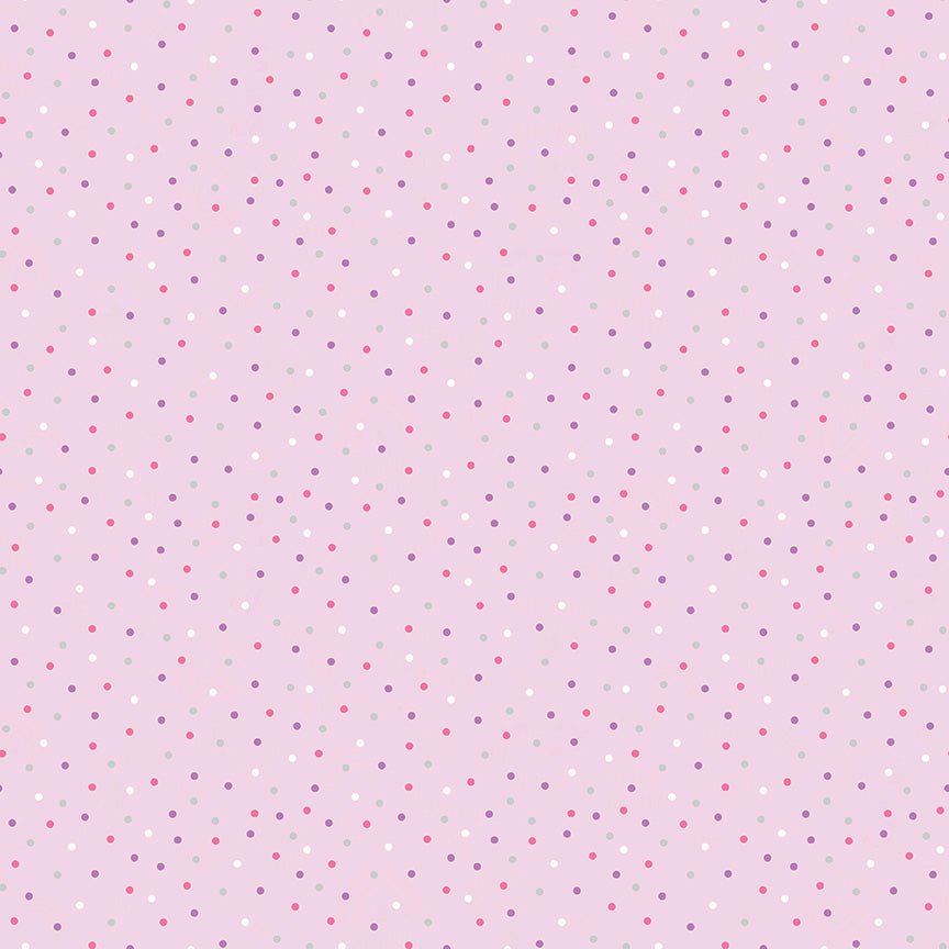 Pink Unicorn Kingdom Dots - Riley Blake Designs