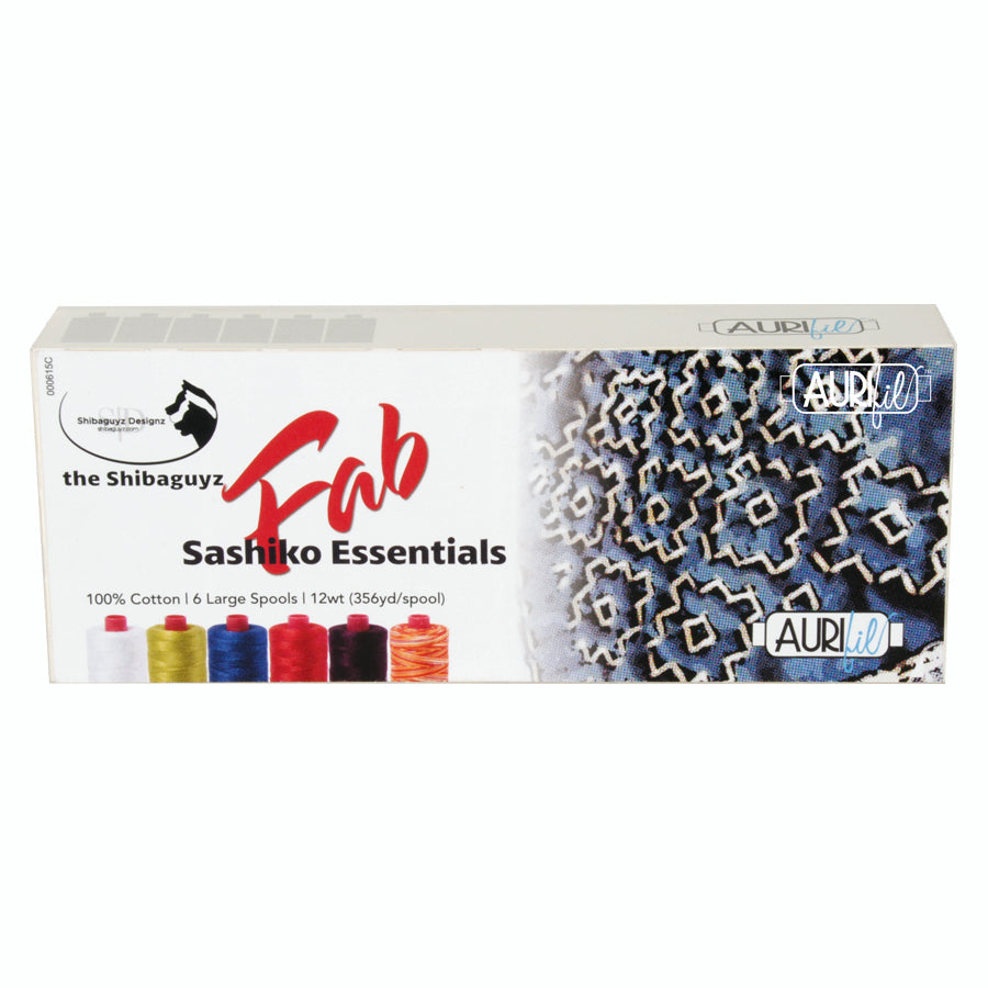 Fab Sashiko Essentials 12 weight Thread Collection