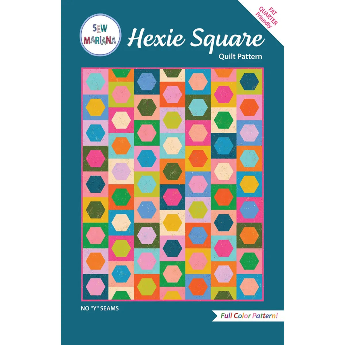 Hexie Square Quilt Pattern