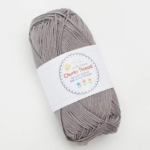 Lori Holt Chunky Thread Gray 50g