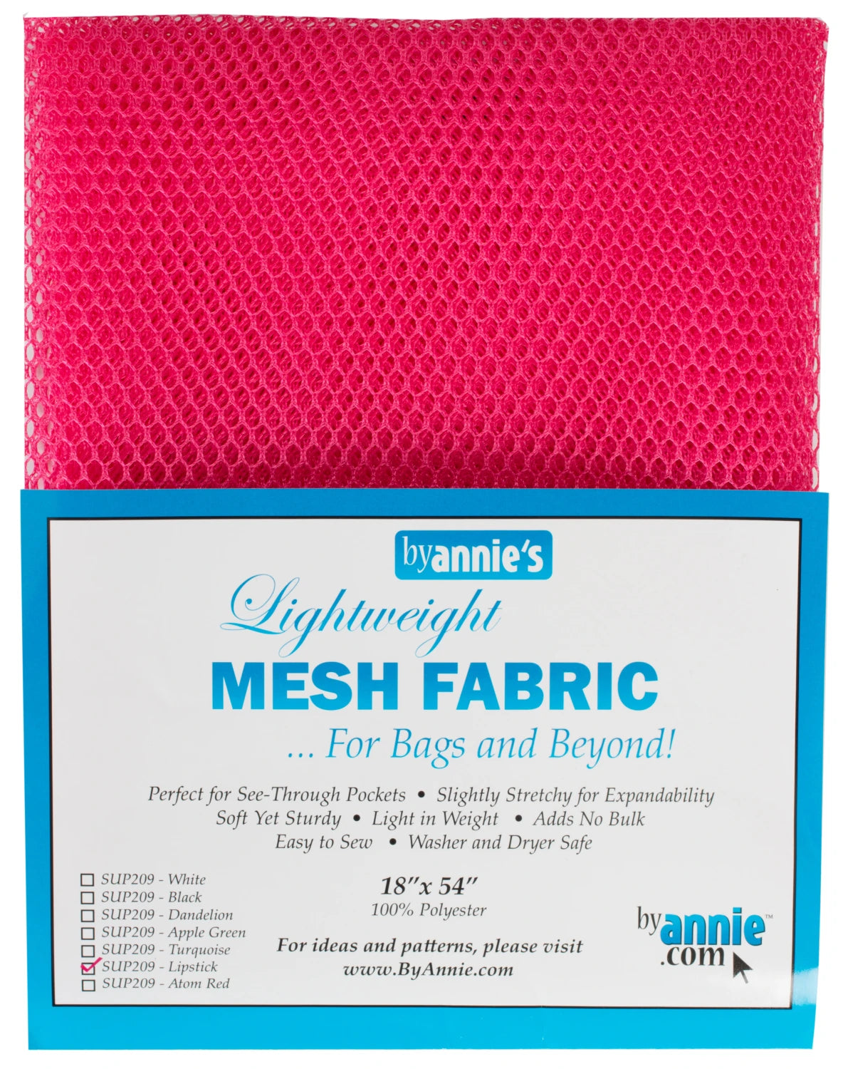 Mesh Lite Weight Lipstick 18in x 54in