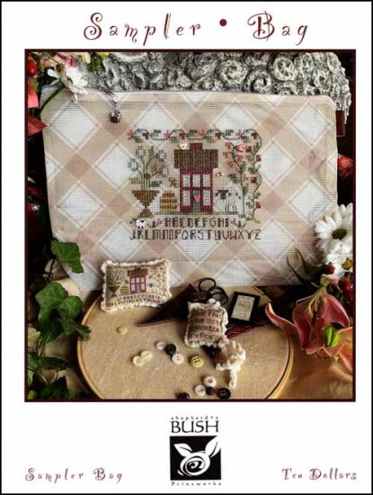 Sampler Bag Cross Stitch Pattern by Shepherd's Bush Printworks