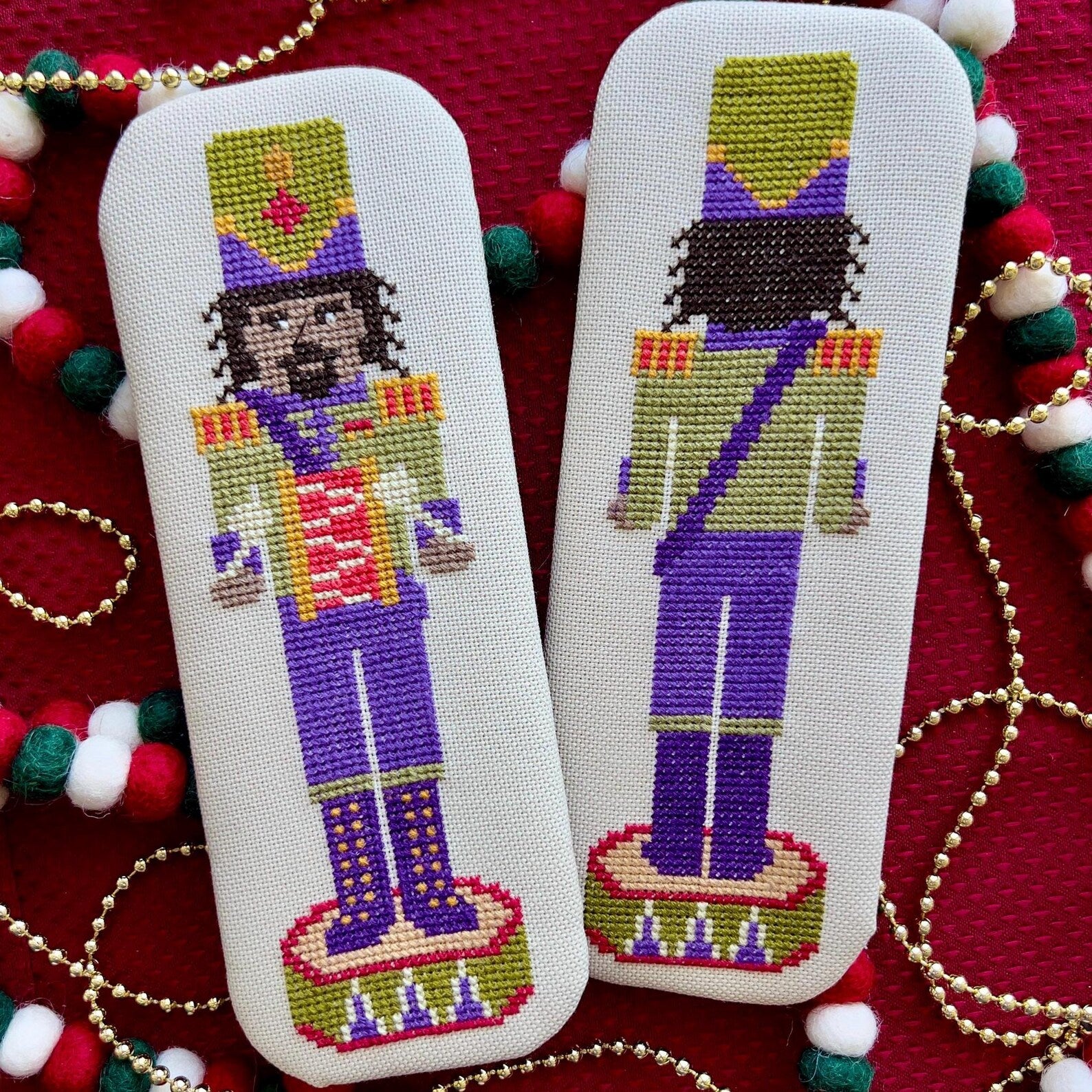Samuel The Musician Nutcracker Cross Stitch Pattern by December Stitches