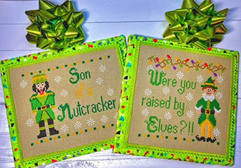 Santa, I Know Him Cross Stitch Pattern by Pickle Barrel Designs