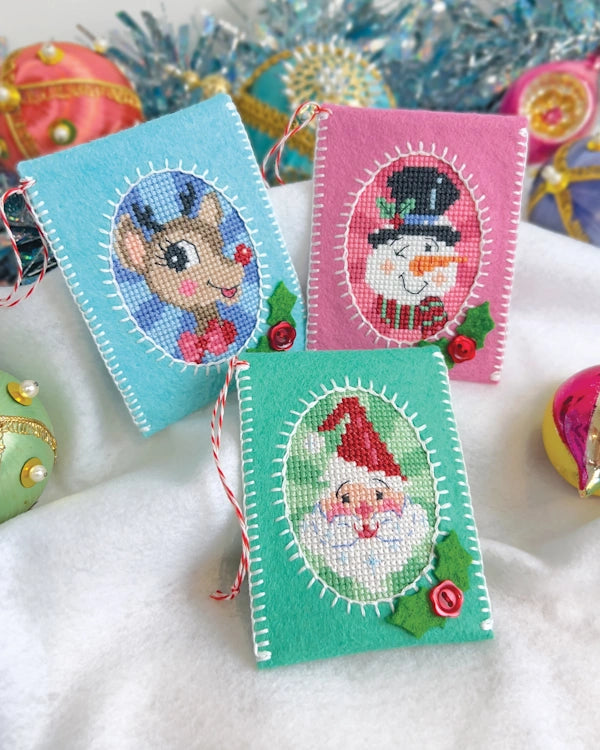 Satsuma Street CHRISTMAS CAMEOS KIT Cross Stitch Pattern