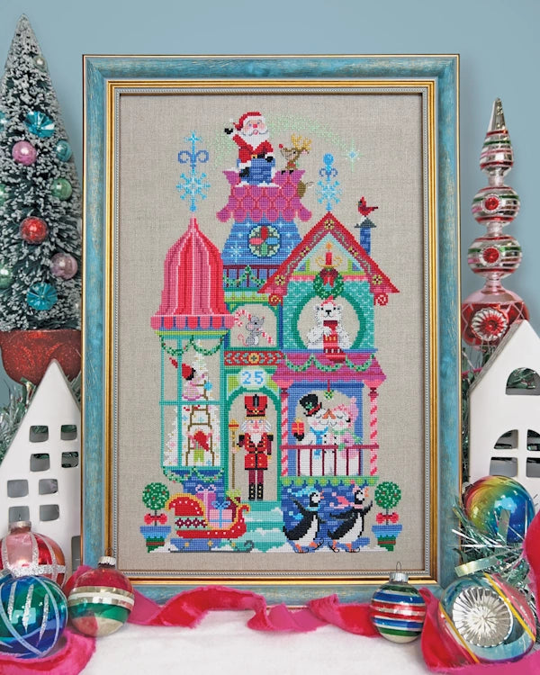 Satsuma Street HOLIDAY HOUSE Cross Stitch Pattern