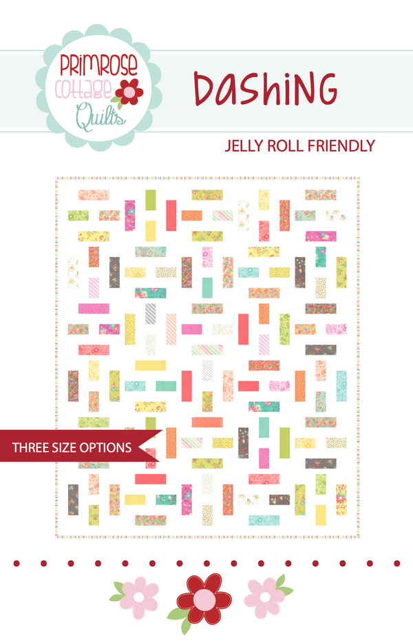 Dashing by Lindsey Weight of Primrose Cottage Quilts - Quilt PDF Pattern