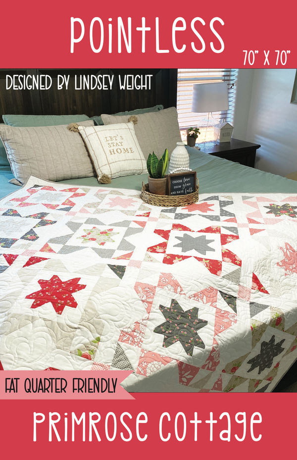 Pointless by Lindsey Weight of Primrose Cottage Quilts - PAPER Pattern PCQ-037