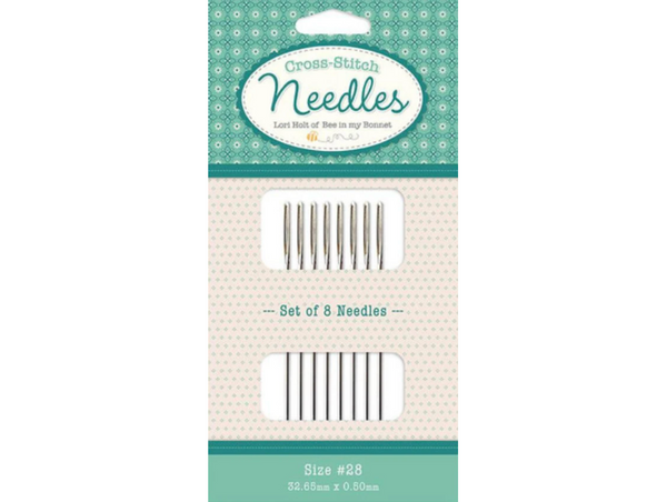 Lori Holt Cross Stitch Needles Size 28