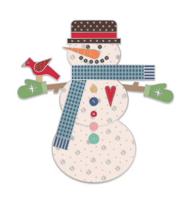 Lori Holt Let's Make a Snowman Needle Minder