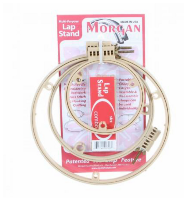 Lap Stand With 7in / 10in / 14in Hoop Combo - Punch Needle