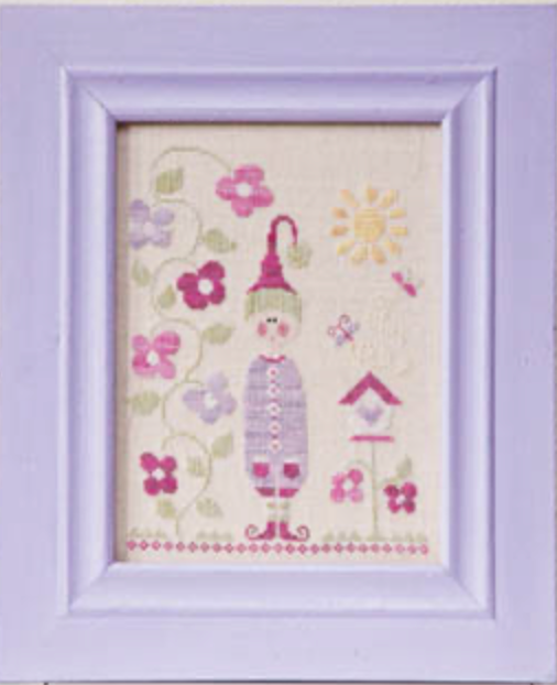 Lutin D'Ete (Summer Elf) Cross Stitch by Tralala - PAPER Pattern
