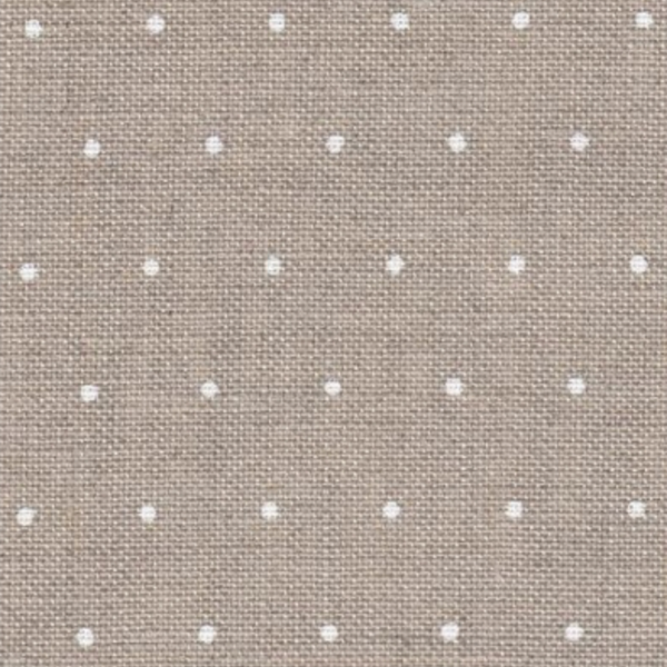 Linen With White Mini Dots - 36 Count Linen Edinburgh #32171399