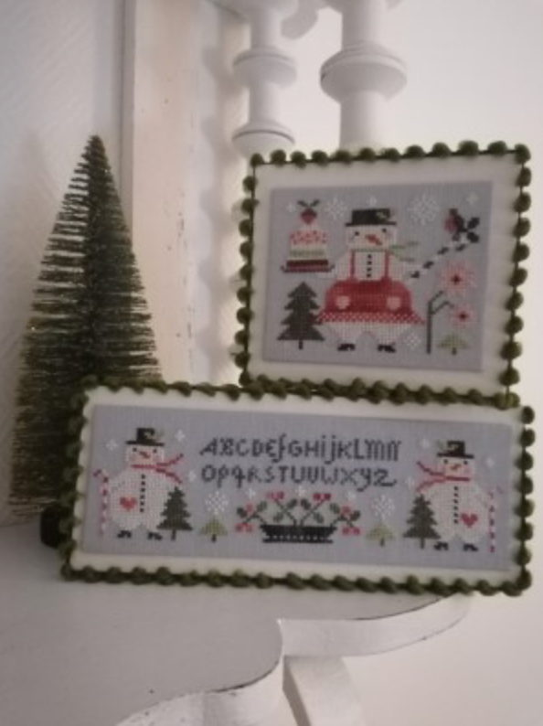 Duo Bonhommes De Neige by Tralala - PAPER Pattern