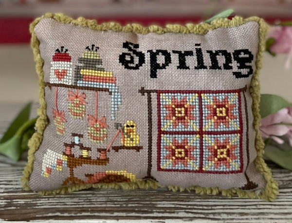 Needle & Thread Seasons Pillows: Spring by Mani di Donna - Paper Pattern