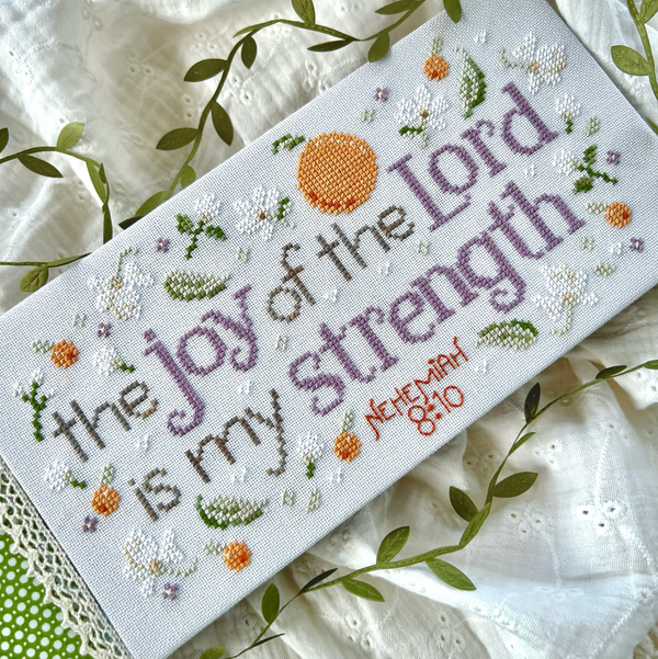 Choose Joy Cross Stitch by Sweet Wing Studio - Paper Pattern