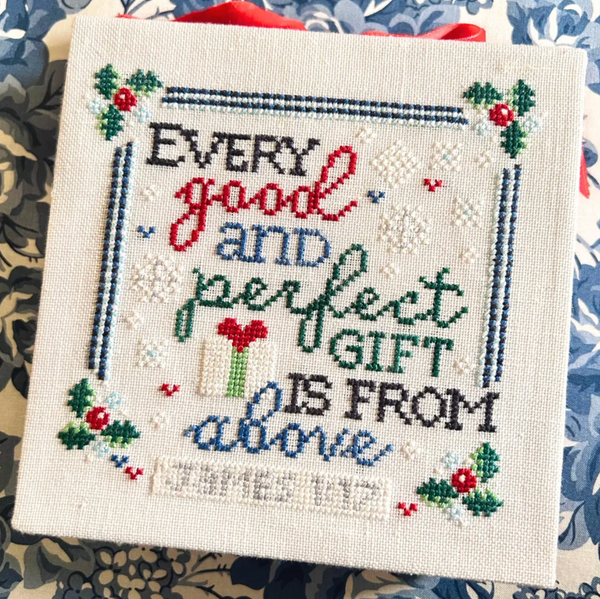 Every Good Gift Cross Stitch by Sweet Wing Studio - Paper Pattern