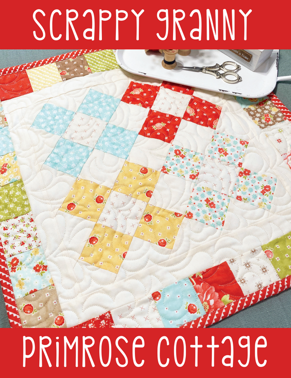 Scrappy Granny Quilt - by Lindsey Weight of Primrose Cottage Quilts - Quilt PDF Pattern